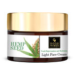 Buy Good Vibes Hemp Seed Youth Rejuvenation & Hydration Light Face Cream | No Parabens, No Sulphates, No Mineral Oil, No Animal Testing (50 g) - Purplle