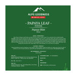 Buy Alps Goodness Powder - Papaya Leaf (50 g) - Purplle