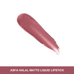 Buy Asfa Halal Matte Liquid Lipstick, Angelic Nude 16 (3 ml) - Purplle