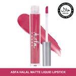 Buy Asfa Halal Matte Liquid Lipstick, Pink Glow 24 (3 ml) - Purplle