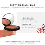 Buy Kiro Glow-On Blush Duo Classic Coral - Cool Cinnamon (9 G) - Purplle