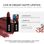 Buy Kiro Live-in Creamy Matte Lipstickstone rose (4.2 g) - Purplle