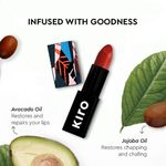 Buy Kiro Live-in Creamy Matte Lipstickstone rose (4.2 g) - Purplle