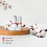Buy Yoni - 100% Organic Biodegradable Cotton Tampons (Medium 16) - Purplle