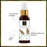 Buy Good Vibes Argan Oil Hairfall Control Vitalizing Serum | Frizz Control, Shine, Strengthening | No Parabens, No Sulphates, No Animal Testing (50 ml) - Purplle