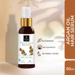 Buy Good Vibes Argan Oil Hairfall Control Vitalizing Serum | Frizz Control, Shine, Strengthening | No Parabens, No Sulphates, No Animal Testing (50 ml) - Purplle