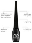Buy AYA Waterproof Eyeliner, Black (5 ml) - Purplle
