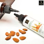 Buy Good Vibes Almond And Wheatgerm Cold Pressed Oil For Hair & Skin (100ml) - Purplle