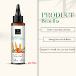 Buy Good Vibes Almond And Wheatgerm Cold Pressed Oil For Hair & Skin (100ml) - Purplle