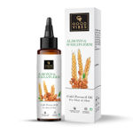 Buy Good Vibes Almond And Wheatgerm Cold Pressed Oil For Hair & Skin (100ml) - Purplle
