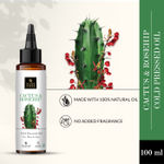Buy Good Vibes Cactus And Rosehip Cold Pressed Oil For Hair & Skin (100ml) - Purplle