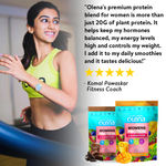 Buy PLIX Women's Protein Powder For Hormonal Balance | 500g Pack Of 2 (Chocolate) | Aids Weight Management | Helps Prevent PCOS | Promotes Healthy Hair And Skin - Purplle