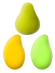 Buy AY Makeup Sponge Puff (Colour May Vary) - Pack of 3, Mango and Avacoda Shapes - Purplle