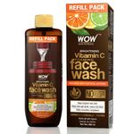 Buy WOW Skin Science Brightening Vitamin C Foaming Face Wash Refill Pack - 200 ml - Purplle