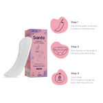 Buy Sanfe Scented Panty Liners - Lavender - 25 Pcs - for protection against leakage, discharge and rashes - Natural fragrance - Purplle