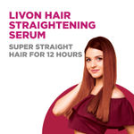 Buy Livon Hair Straightening Serum for Straighter Hair upto 12 Hours (100 ml) - Purplle