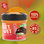 Buy Set Wet Hair Gel for Men, Wet Look, Light Hold, Jar (250 ml) - Purplle