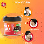 Buy Set Wet Hair Gel for Men, Wet Look, Light Hold, Jar (250 ml) - Purplle