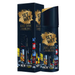 Buy Set Wet Global Edition London Luxury and New York Nights,No Gas Perfume Body Spray & Deodorant For Men, Each 120 ml (Pack of 2) - Purplle