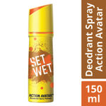 Buy Set Wet Deodorant & Body Spray Perfume For Men, Action Avatar (150 ml) - Purplle