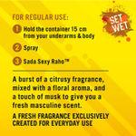 Buy Set Wet Deodorant & Body Spray Perfume For Men, Action Avatar (150 ml) - Purplle