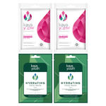 Buy Kaya Youth Brightening Face Mask x 2 + Hydrating Face Mask x 2 | Glowing skin in 15 mins | Developed by Dermatologists - Purplle