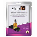 Buy Skin Fx Detoxifying & Hydrating Serum Mask Combo Pack - Purplle