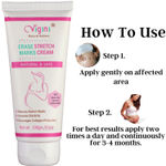 Buy Vigini 100% Natural Actives Stretch Marks Scars Removal Oil Cream In During After Pregnancy With Bio Oils 100G - Purplle