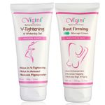 Buy Vigini 100 % Natural Actives Vaginal V Tightening Whitening Gel With Bust Firming & Enlargement Cream for Women (200 g) - Purplle