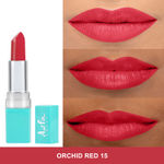 Buy Asfa Halal Creme Matte Lipstick, Orchid Red 15 (4.2 g) - Purplle