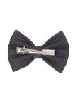 Buy ONE on ONE Bow Hair Clip for Women, Girls and Baby Girls, Black with Stones - Purplle