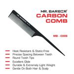 Buy Mr.Barber Carbon Comb-MB-CO06 - Purplle