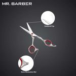 Buy Mr.Barber Classic X Series Scissors Thinning - MB-XSTT - Purplle