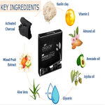 Buy OxyGlow Herbals Charcoal Facial Kit,63 gm,Deep clean,soothe,hydrate skin - Purplle