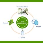 Buy OxyGlow Herbals Cucumber skin toner,100 ml,Refreshes and cools all skin - Purplle