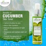 Buy OxyGlow Herbals Cucumber skin toner,100 ml,Refreshes and cools all skin - Purplle