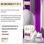 Buy OxyGlow Herbals Day care cream SPF15-50g, skin repair, combats dryness - Purplle