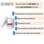 Buy OxyGlow Herbals Day care cream SPF15-50g, skin repair, combats dryness - Purplle