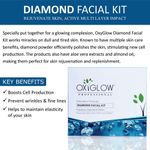 Buy OxyGlow Herbals Diamond facial kit 260 gm, Flawlesss Diamond Shine - Purplle