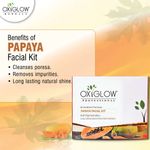 Buy OxyGlow Herbals Papaya Facial Kit, 260g,Rejuvenate,All Skin,Ultra Glow - Purplle