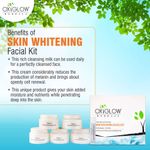 Buy OxyGlow Herbals Skin Whitening Facial Kit,260 gm,Instant Whitening, Glow - Purplle
