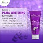 Buy OxyGlow Herbals Pearl whitening face wash,100ml,Restore moisture level - Purplle