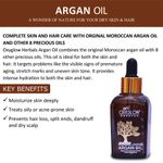 Buy OxyGlow Herbals Argan Oil,50ml, Nourishes,Conditions&Prevents Hairloss - Purplle