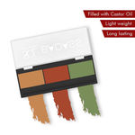 Buy Stay Quirky Concealer Palette with Orange & Green Color Corrector, BadAss, For Dusky Skin - Cuddle Under The Sheet 4 (1.5 g X 3) - Purplle
