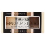 Buy SIVANNA COLORS Makeup Studio Sculpt Your Face Palette - HF577-02 - Purplle