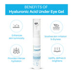 Buy DermDoc Hydrating Under Eye Roll On with Hyaluronic Acid (15ml)|For All Skin Types|Lightweight, Absorbs Quickly, Calms & cools under eye area, Increases skin luminosity, plumps the skin|Paraben Free, Sulfate Free, Cruelty Free - Purplle