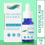 Buy DermDoc Oil Control Face Serum with Glycolic Acid (10ml) - Purplle