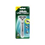 Buy Gillette Vector Plus Manual Shaving Razor - Purplle
