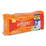 Buy Whisper Choice Ultra Sanitary Pads Extra Large Size 20 pc Pack - Purplle