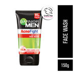 Buy Garnier Men Acno Fight Anti-Pimple Facewash for Acne Prone Skin, 150g - Purplle